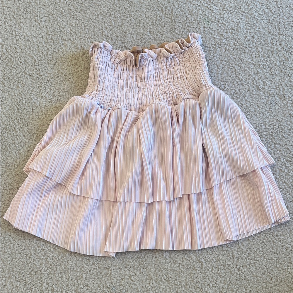 After Party girls size 12 Pink Ruffled Skirt